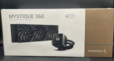 DeepCool Mystique 360 AIO Liquid CPU Cooler ARGB LCD Screen, Intel AMD, Sealed picture