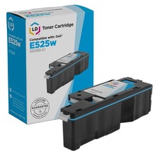 LD Compatible Dell 593-BBJU / H5WFX Cyan Laser Toner Cartridge for use in E525w picture