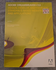 New Sealed Vintage ADOBE DREAMWEAVER CS3 picture
