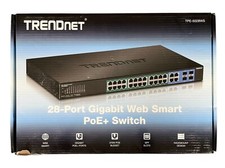 TRENDnet TPE-5028WS 28-Port Gigabit Websmart PoE+ Switch Open Box picture