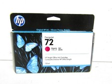 Genuine HP 72 (C9372A) MAGENTA Ink Cartridge, 130ml. Expired: 2019-2024 picture