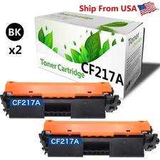 2PACK CF217A 17A Toner Cartridge For M130fw M130nw M130fn Printer picture
