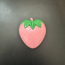 Strawberry Shape Wireless Mouse Pink Bluetooth USB Silent Portable for Laptop PC picture