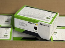 *SEALED* Lexmark 81C8XY0 Page 16,200 Yield Return Program Toner Cartridge Yellow picture