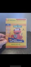 Elmo’s Art Workshop Sesame Street PC Software Education: New SealedWindows & Mac picture
