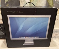 Apple Cinema 20 A1081 Widescreen Silver Aluminum W Styro&box(see Description) picture