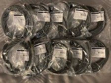 LOT OF 10 - NEW - C2G 10ft Cat6 Snagless Ethernet Cable - Black - 27153 picture