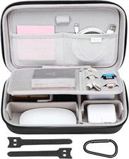 Electronic Organizer Travel Case for MacBook Power Adapter Magic Mouse & Pencil picture