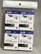 Alps MD Printer Ink Cartridge - Black 4-Pack 106005-00 part 106057-00 picture