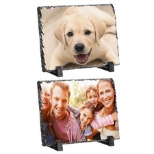 Sublimation Slate Blanks, 2 Pcs Rectangular, 7.9 x 6