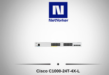 Cisco C1000-24T-4X-L 24 Port Gigabit Ethernet + 4x 10G SFP+ L2 Switch picture