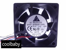 1pc Delta AFB0612VH fan 12V 0.30A 60*60*25mm 3pin picture