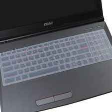Keyboard Cover Skin for 15.6 17.3 MSI GE77HX GE77 GE76 GE75 Raider, Stealth picture