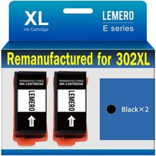 LEMERO Ink Cartridge Replacement for Epson 302 XL 2 Pack 302XL picture
