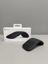 Microsoft Surface Arc Mouse Black Bluetooth Wireless Foldable ELG-00001 Tested picture