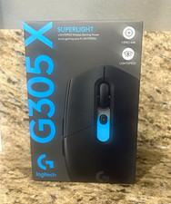Logitech G305 X SUPERLIGHT LIGHTSPEED Wireless/Bluetooth 44000DPI 5Btn Black picture