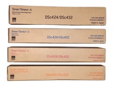 4 x Genuine Toner NRG DSC424 DSC432 Ricoh Aficio 3224c 3232c T2 Nashuatec - Original Box picture