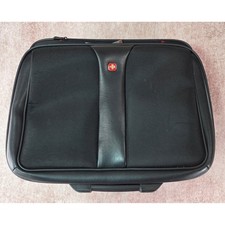 Wenger Swiss Army Patriot 17 Rolling Laptop Briefcase Wheeled Case Black picture