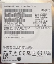 Hitachi 1TB SATA Desktop Hard Drive HP 647467-001 H3D10003272S May 2012 picture