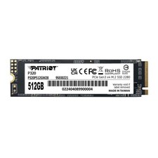 Patriot P320 512GB SSD 2280 M.2 PCIe Gen3 x4 NVMe 1.3 Internal SSD For PC/Laptop picture
