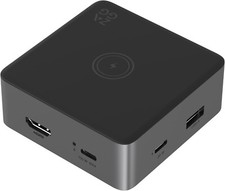 New - ZAGG 4-Port Hub with Wireless Charging - USB-C PD 100W, HDMI 4K, USB-A picture