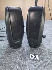 Logitech S120 S-00024 Wired Stereo Computer Speakers 3.5mm Black PC Mac picture