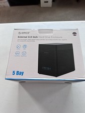 ORICO DS500U3 External 3.5 Inch Hard Drive Enclosure Five 5 Bay 5Gbps Transfer + picture