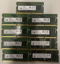 Lot of 9 Kingston 16GB DDR4-3200 PC4-25600 SO-DIMM Laptop RAM Mixed Rank picture