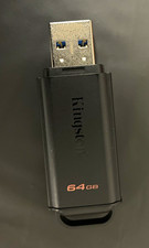 100 NEW Kingston DataTraveler Exodia 64GB USB 3.2 Gen 1 USB-A Flash Drive, Black picture