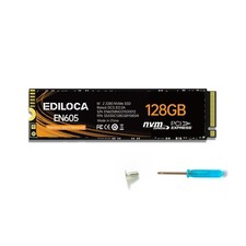 EN605 128GB M.2 SSD, NVMe1.3 PCIe Gen3 x4 SSD Internal Hard Drive, M.2 2280 -... picture