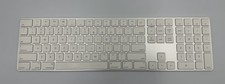 Apple Magic Keyboard A1843 Full Size w/ Numeric Keypad - White Working Condition picture