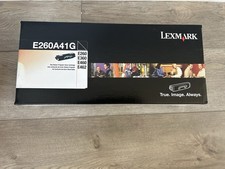 Genuine Lexmark E260A41G Black Toner Cartridge picture