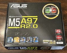 ASUS M5A97 LE R2.0 AMD3+ MOTHERBOARD WITH PLATE picture