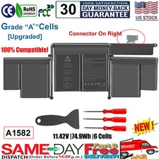 ✅LOT A1582 A1502 Battery for MacBook Pro 13'' A1502 Retina Mid 2014 Late 2013 picture