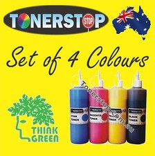 4x INTEC / ISYS LABEL EDGE 850 COLOR PRESS PRINTER TONER CARTRIDGE REFILLS picture