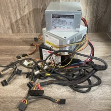 Lot of 3 Desktop PC ATX Power Supplies 450W 500W Inland Modular W/ Cables Ultra picture