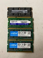 Lot of 4 MIXED Brands/Speeds 8GB DDR3L 1600MHz SODIMM Laptop RAM picture