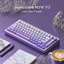 MONSGEEK M1W V3 HE-SP 75% Aluminum Wireless Magnetic Keyboard RGB 6000mAh picture