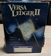 VTG 1985 CIB Computronics Versa Ledger II TRS-80 Model 3/4  original Software. picture