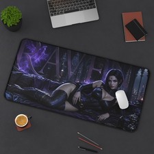 DC Comics Raven Mouse Pad, Extended Gaming Desk Mat, XXL Heroine Pad picture
