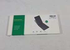 Samsers Foldable Bluetooth Wireless Pink Keyboard w/Phone Stand KF01S  picture