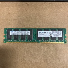 Crucial 1GB DDR SDRAM PC2700 184-Pin Unbuffered DIMM RAM picture
