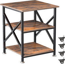 Printer Stand, 23.6 X 23.6 Inches Large Printer Stand with Adjustable Storage Sh picture