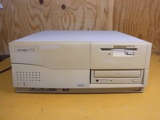 NEC PC-9821V12/S7RA CD HDD FD MSDOS 6.2 with power cord F/S 100V A/595 Japan picture