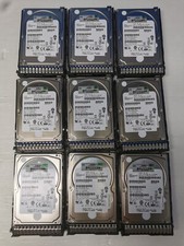EG000300JWFVB HPE 872286-001 MSA 300GB SAS 12G 10K SFF DP HDD Lot of 9 picture