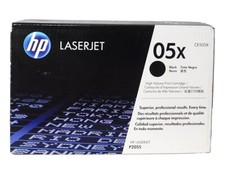 HP CE505X 05X Black Toner Cartridge picture