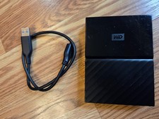 WD Western Digital 2TB My Passport USB HDD Hard Drive WDBYFT0020BBK-0A picture