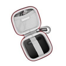 RLSOCO Carrying Case for Crucial X10/X9/X10 Pro/X9 Pro/X6 Portable SSD Grey picture