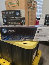 HP 131X (CF210X) Black Toner Cartridge New and Sealed picture