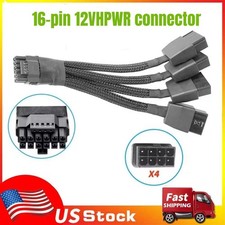12VHPWR Power Adapter Cable for Nvidia RTX 4090 4080 HD100 16-pin Connector  picture